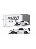 MINI GT Mazda RX-7 RE-Amemiya – Silver Metallic #77