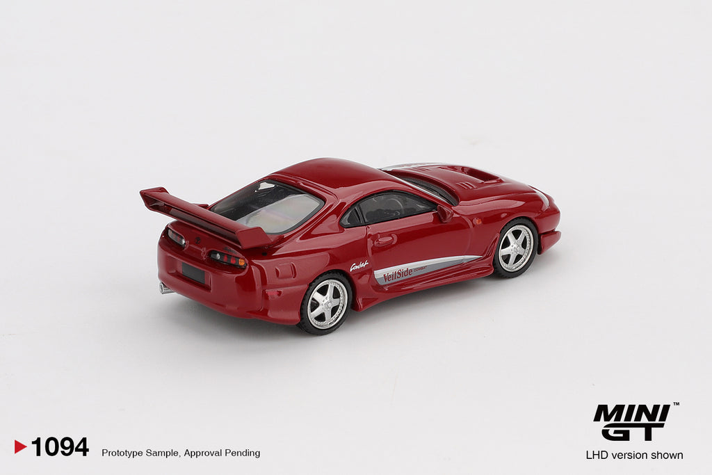 MINI GT Toyota Supra VeilSide Combat V-I – Red #1094 – manufacturer reference