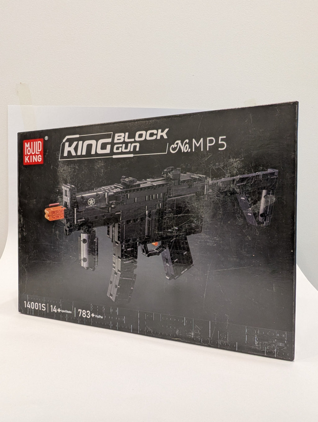 MOULD KING MP5 Building Block Model — 783+ Pieces | 14001S — original packaging photo