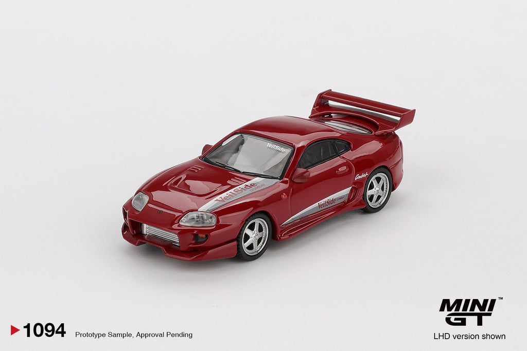 MINI GT Toyota Supra VeilSide Combat V-I – Red #1094 – manufacturer reference