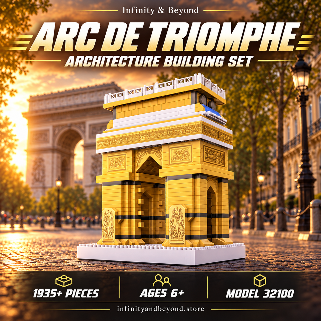 Arc de Triomphe Architecture Building Set – 1935+ Pieces (32100) — Infinity & Beyond thumbnail