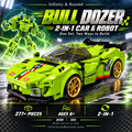 2-in-1 Transforming Car & Robot – 277+ Pieces (605) — detailed thumbnail
