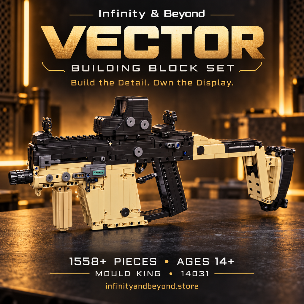 MOULD KING Vector Building Block Model — 1558+ Pieces | 14031 — themed thumbnail
