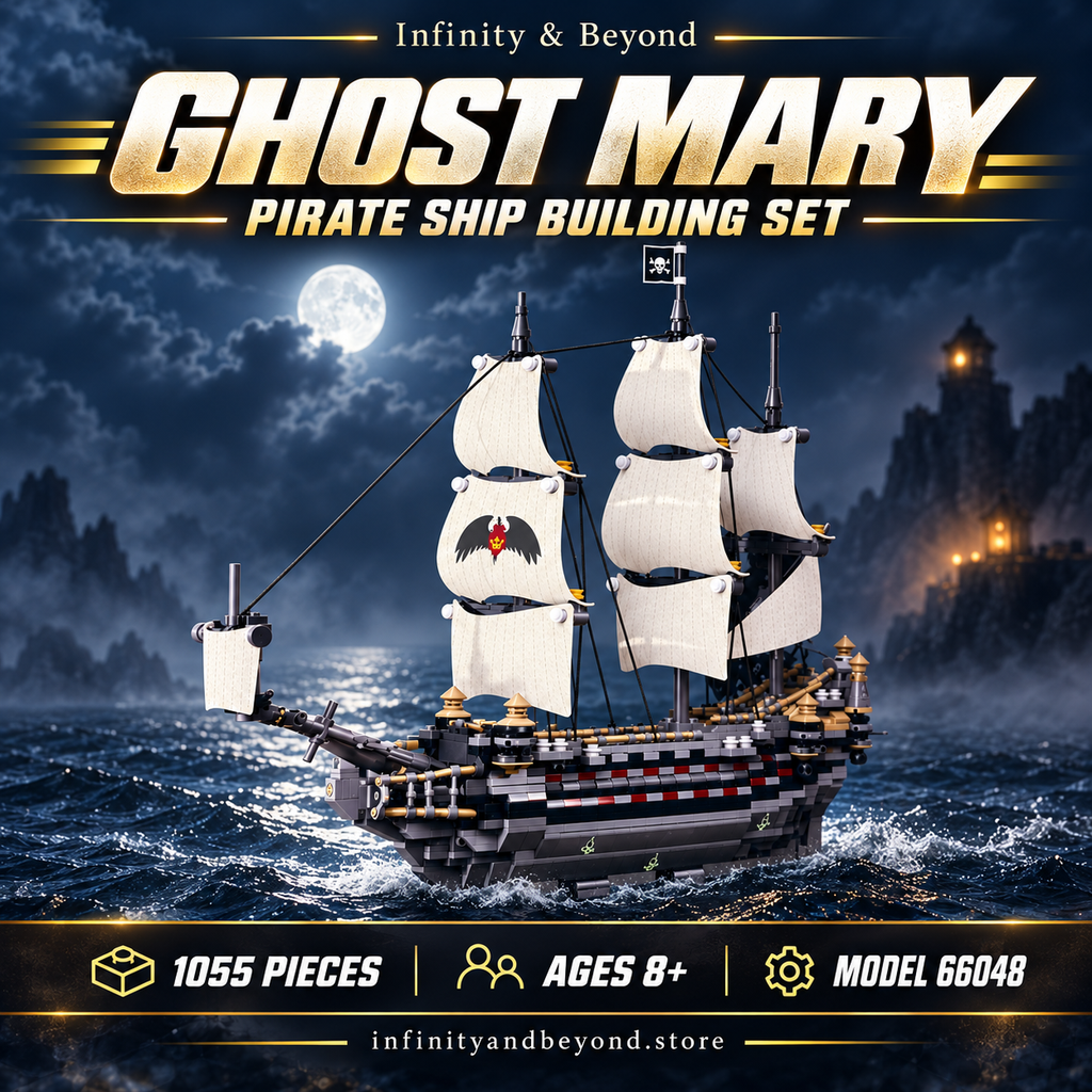 Ghost Mary Pirate Ship – 1055 Pieces (66048) — Infinity & Beyond thumbnail
