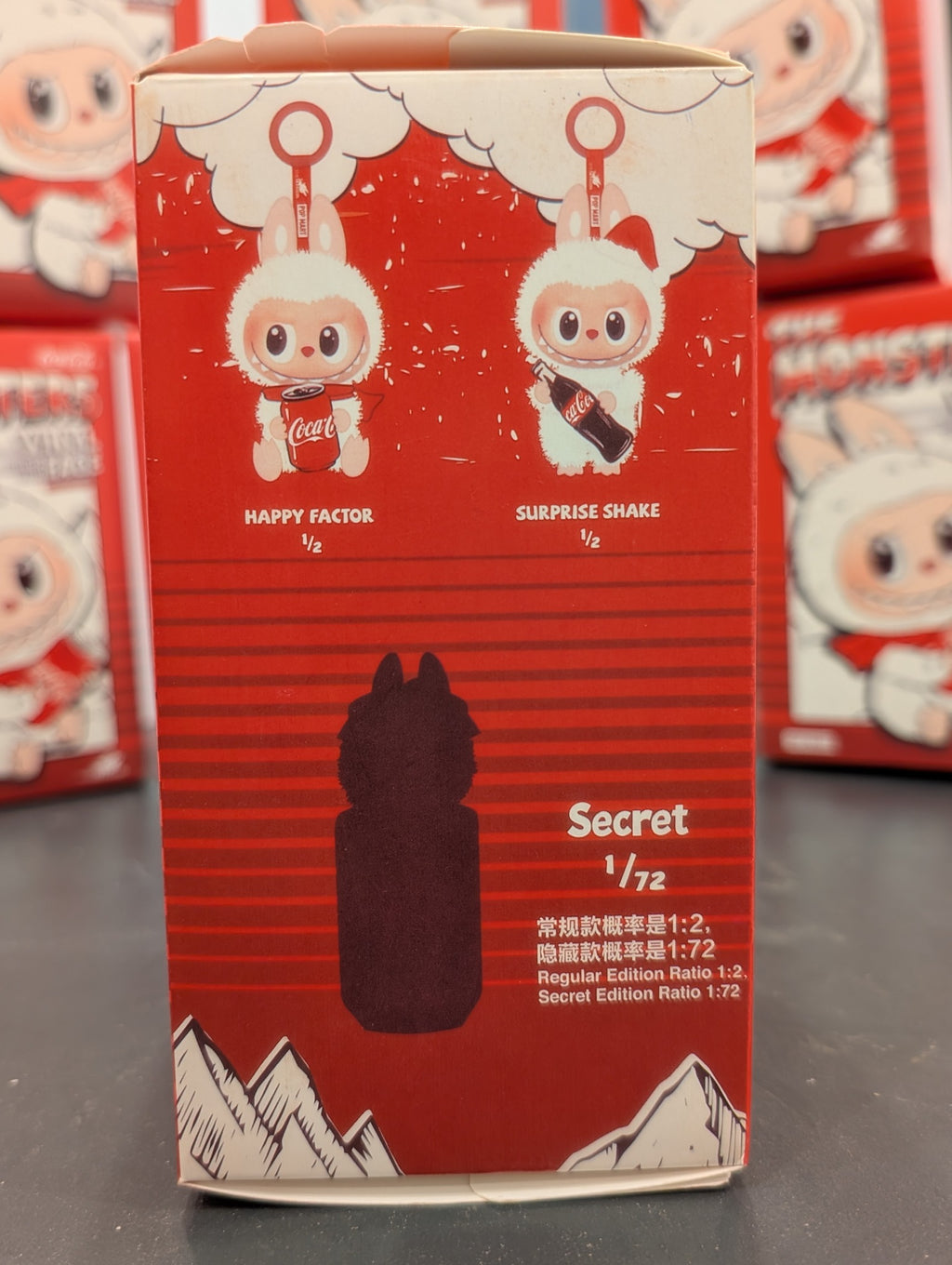 Box side showing possible Labubu character designs