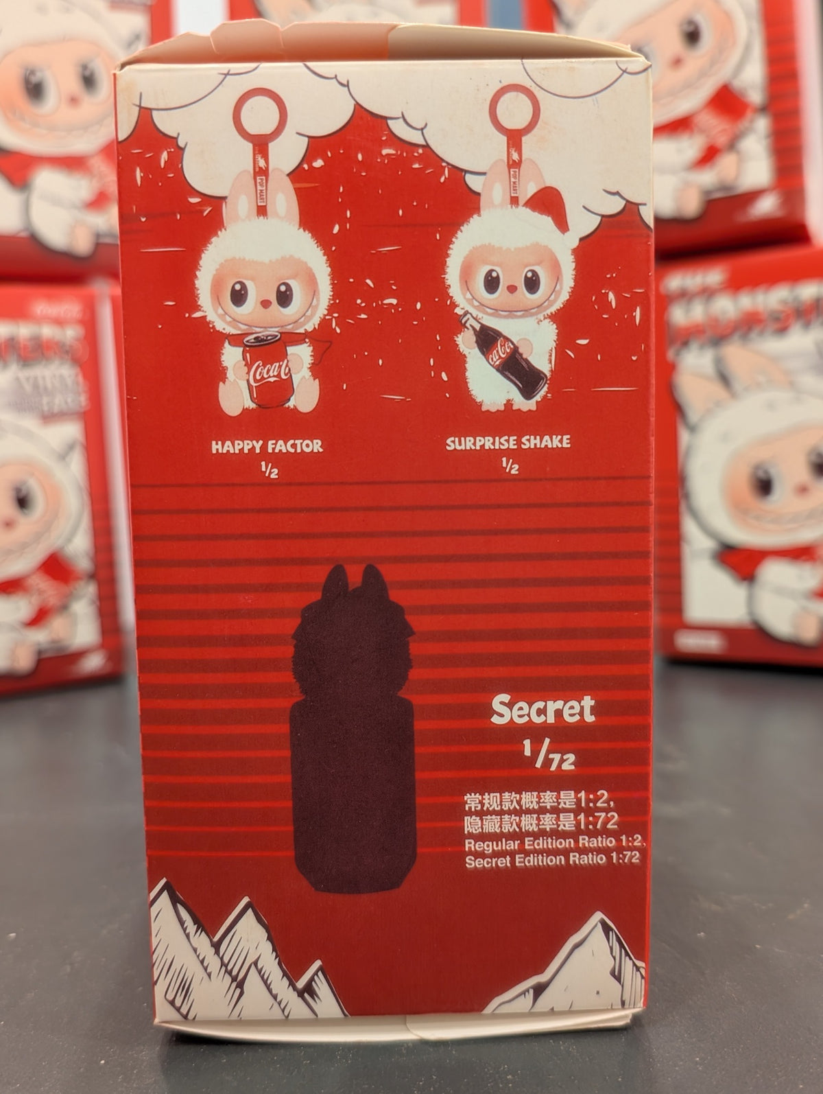 Box side showing possible Labubu character designs