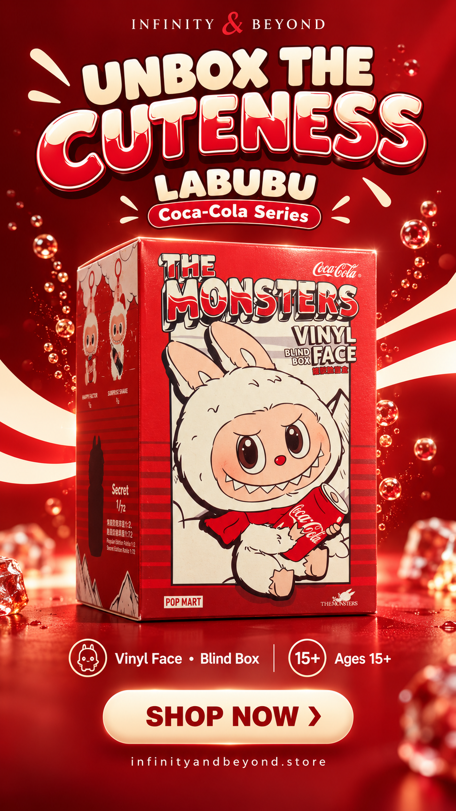 Labubu Coca-Cola Series blind box – Infinity & Beyond