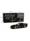 MINI GT Mazda RX-7 RE-Amemiya Matsukiya KOKU 3 Rotor NA7-TAS black model and box