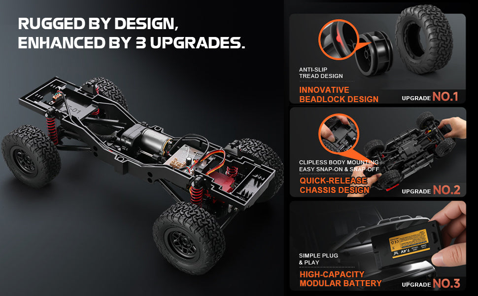 MN300 Topfire RC crawler product details