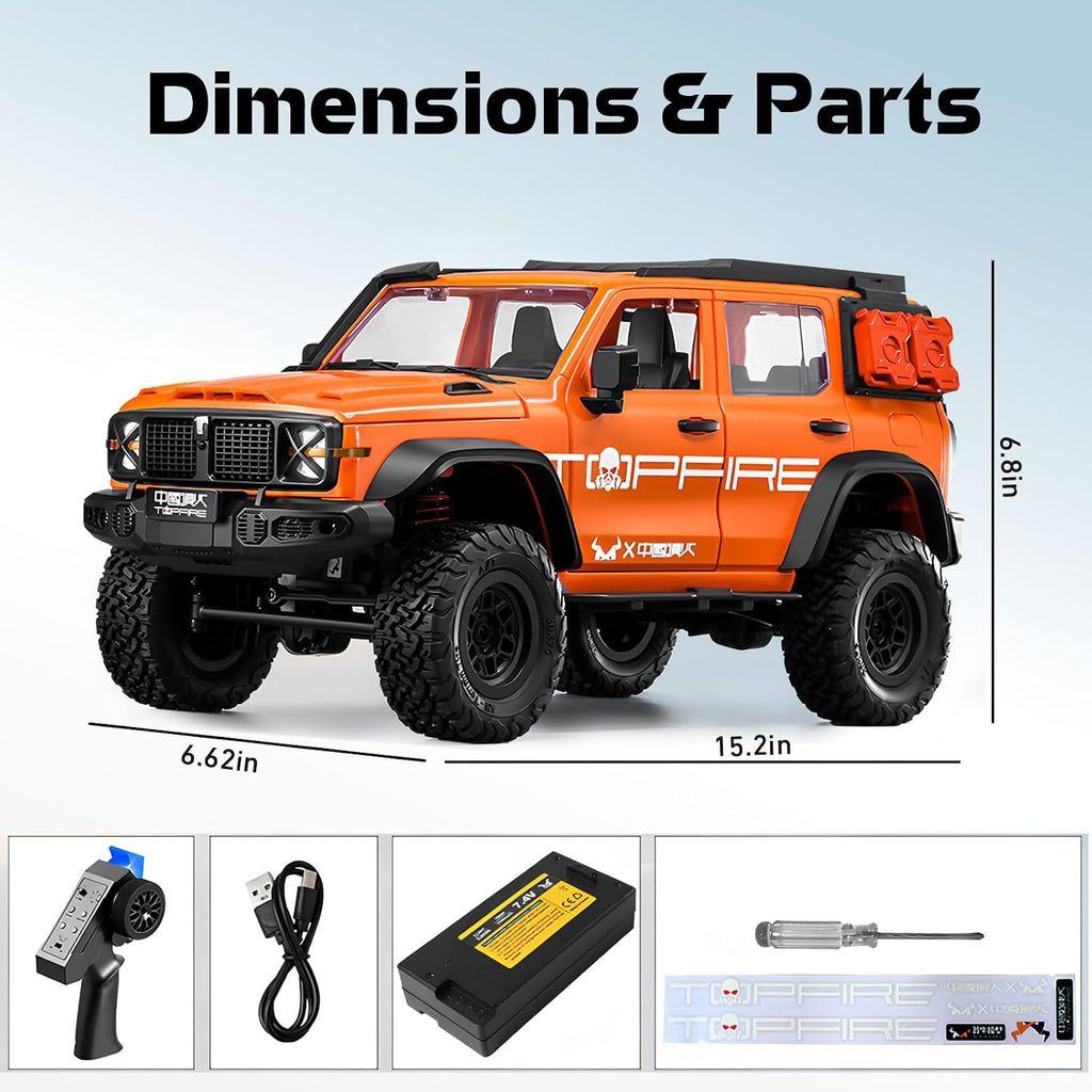 MN300 Topfire RC crawler product details