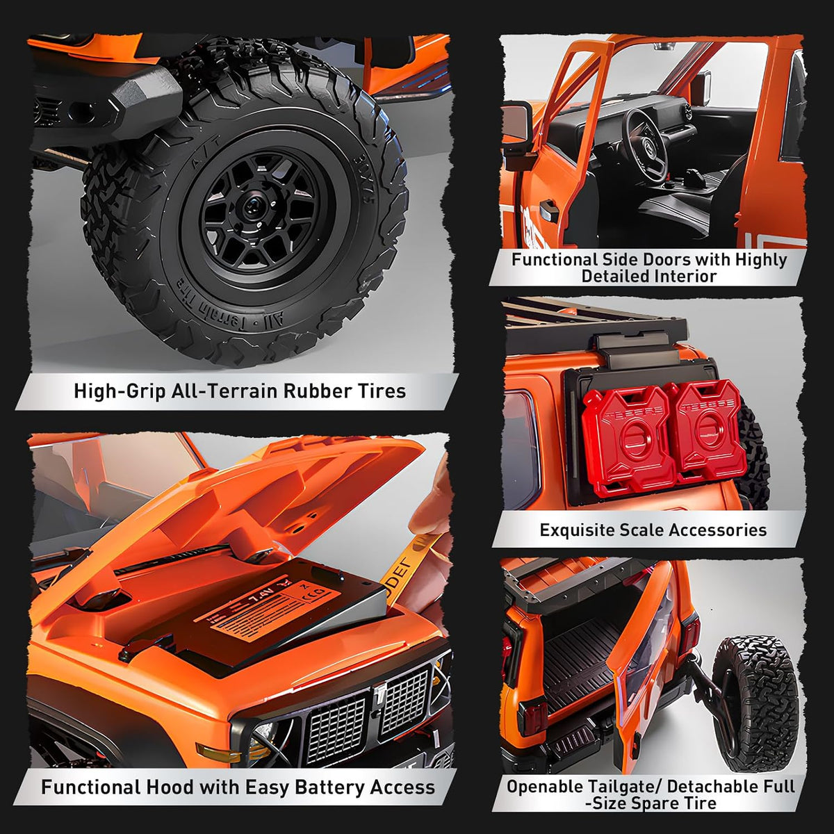 MN300 Topfire RC crawler product details