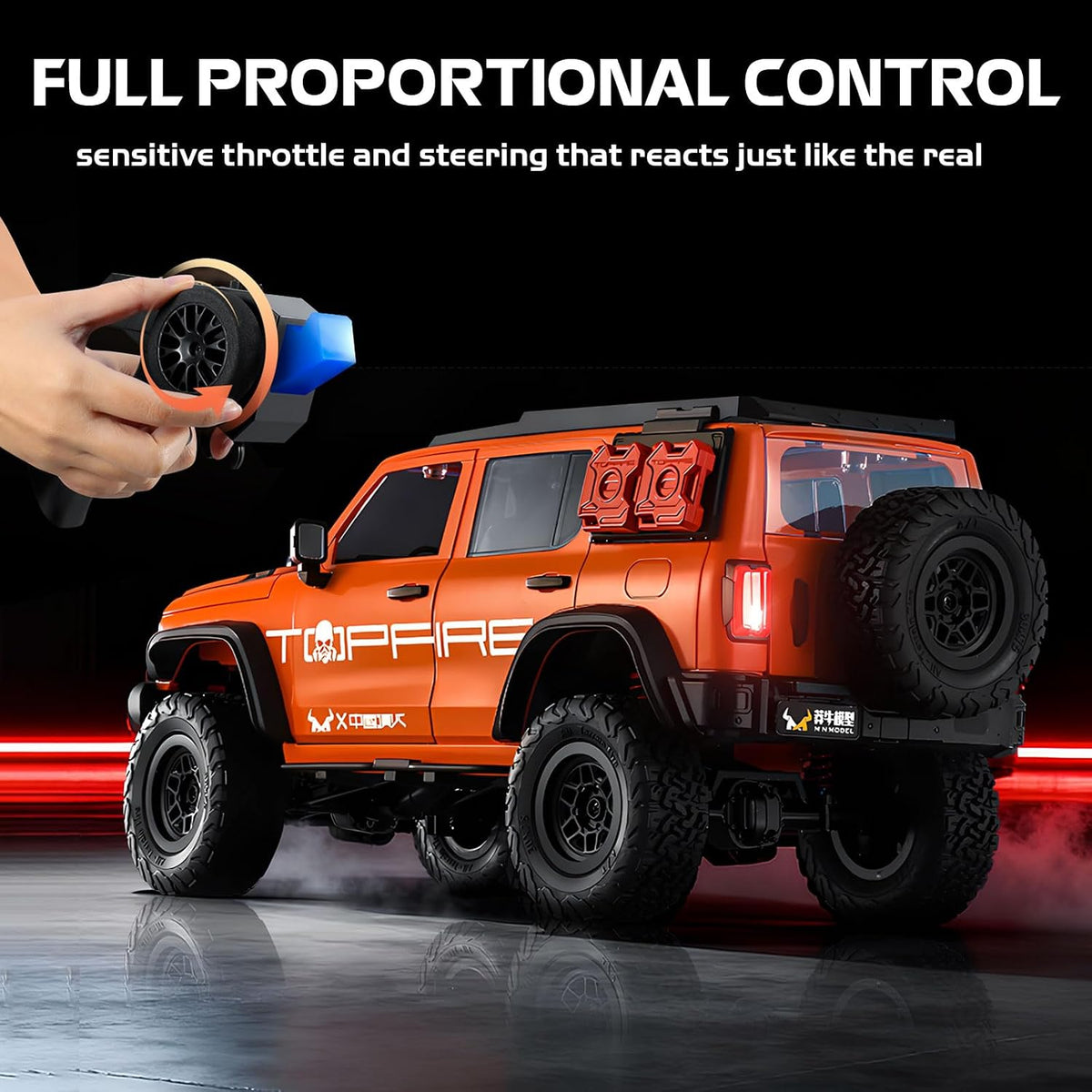 MN300 Topfire RC crawler product details