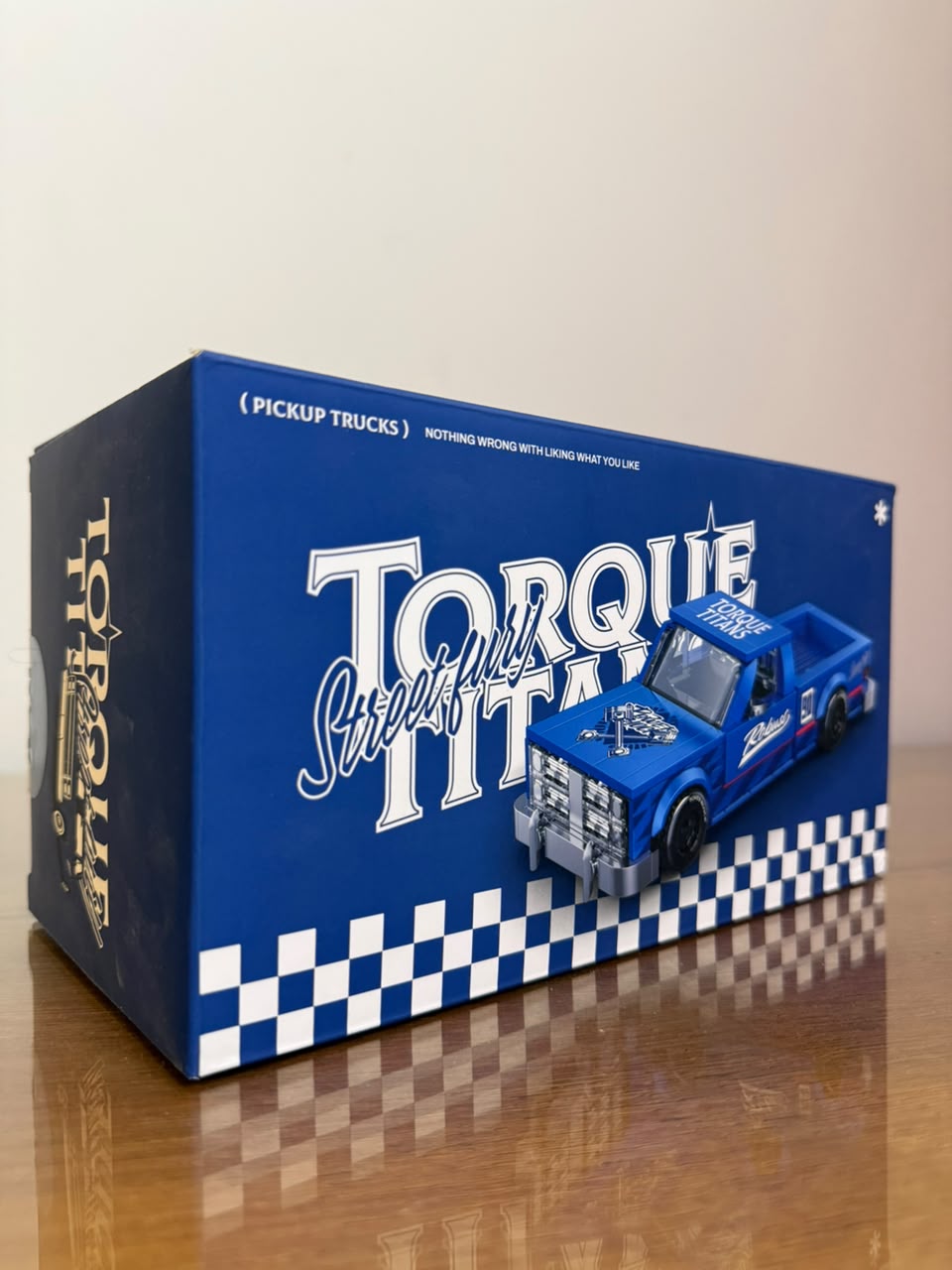 Torque Titans blue pickup PB8841 — original box photo