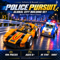 Global City Police Pursuit Building Set – 194 Pieces (50007) — detailed thumbnail