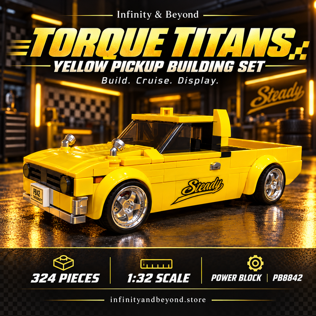 Torque Titans Building Blocks car model — detailed thumbnail
