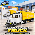 WANGE Container Truck Building Blocks – 333 Pieces styled thumbnail