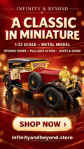 Infinity & Beyond 1:32 classic diecast model promotional image