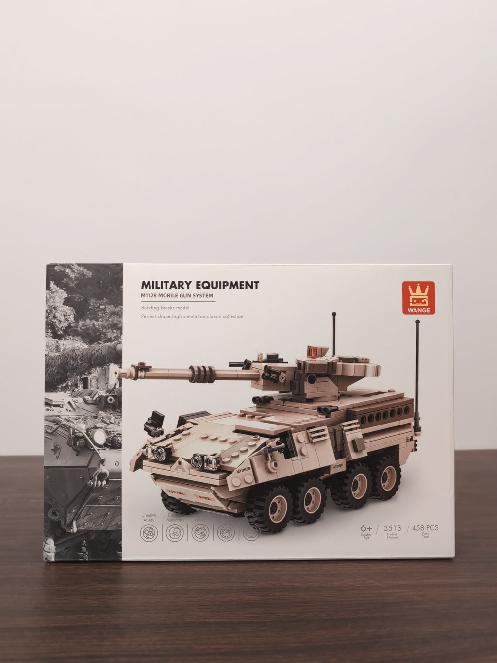 WANGE 3513 M1128 Mobile Gun System — original box photo