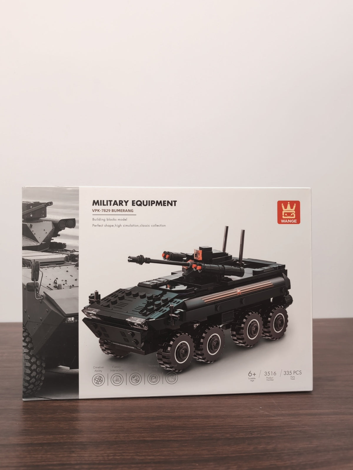 WANGE 3516 VPK-7829 Bumerang — original box photo
