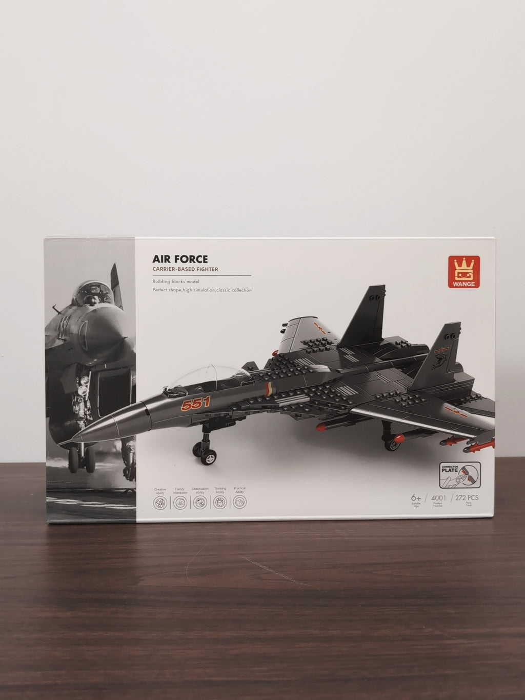 WANGE 4001 Carrier-Based Fighter — original box photo