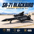 WANGE 4005 SR-71 Blackbird — 183 pieces, ages 6+
