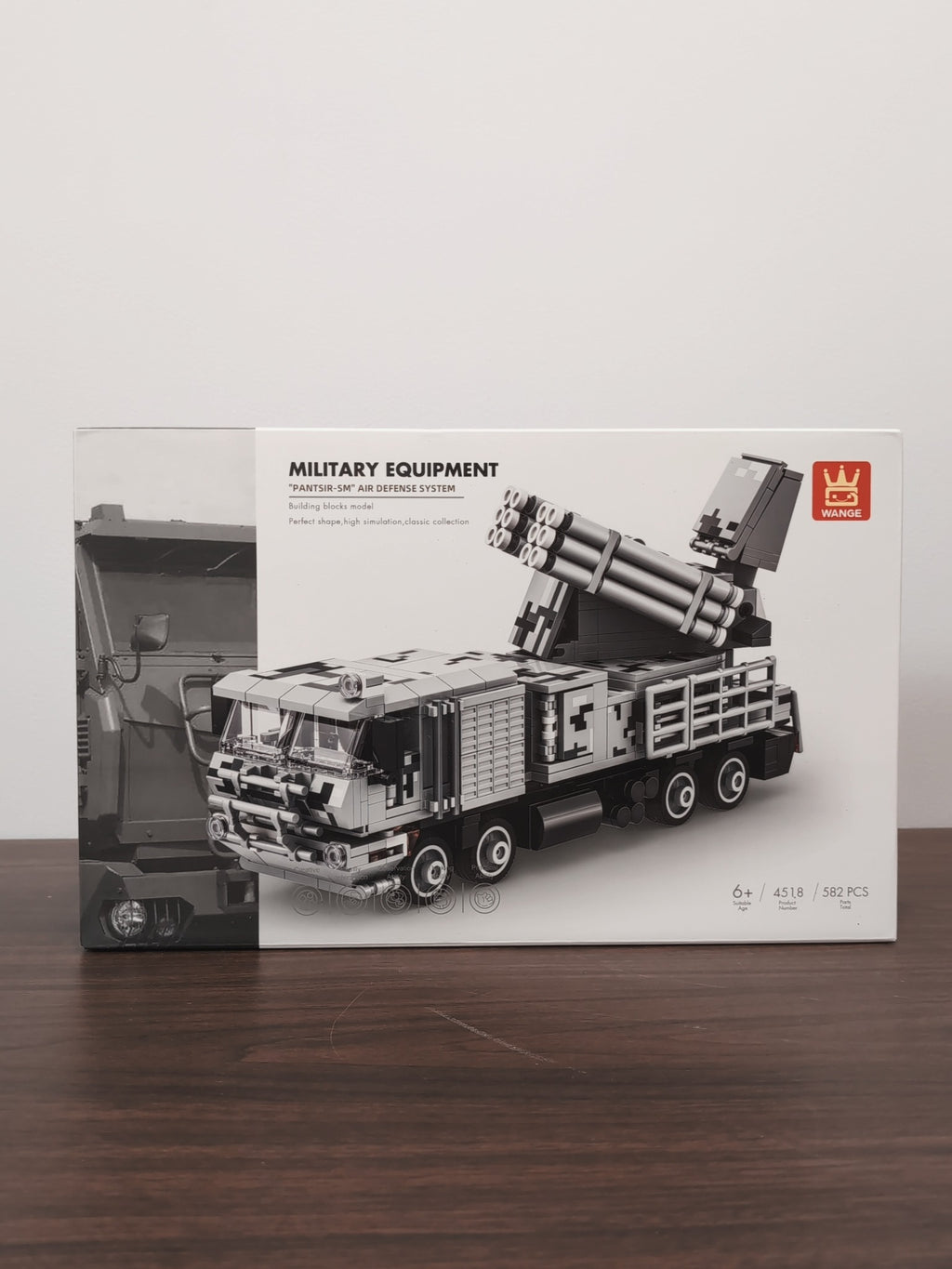 WANGE 4518 Pantsir-SM Air Defense System — original box photo