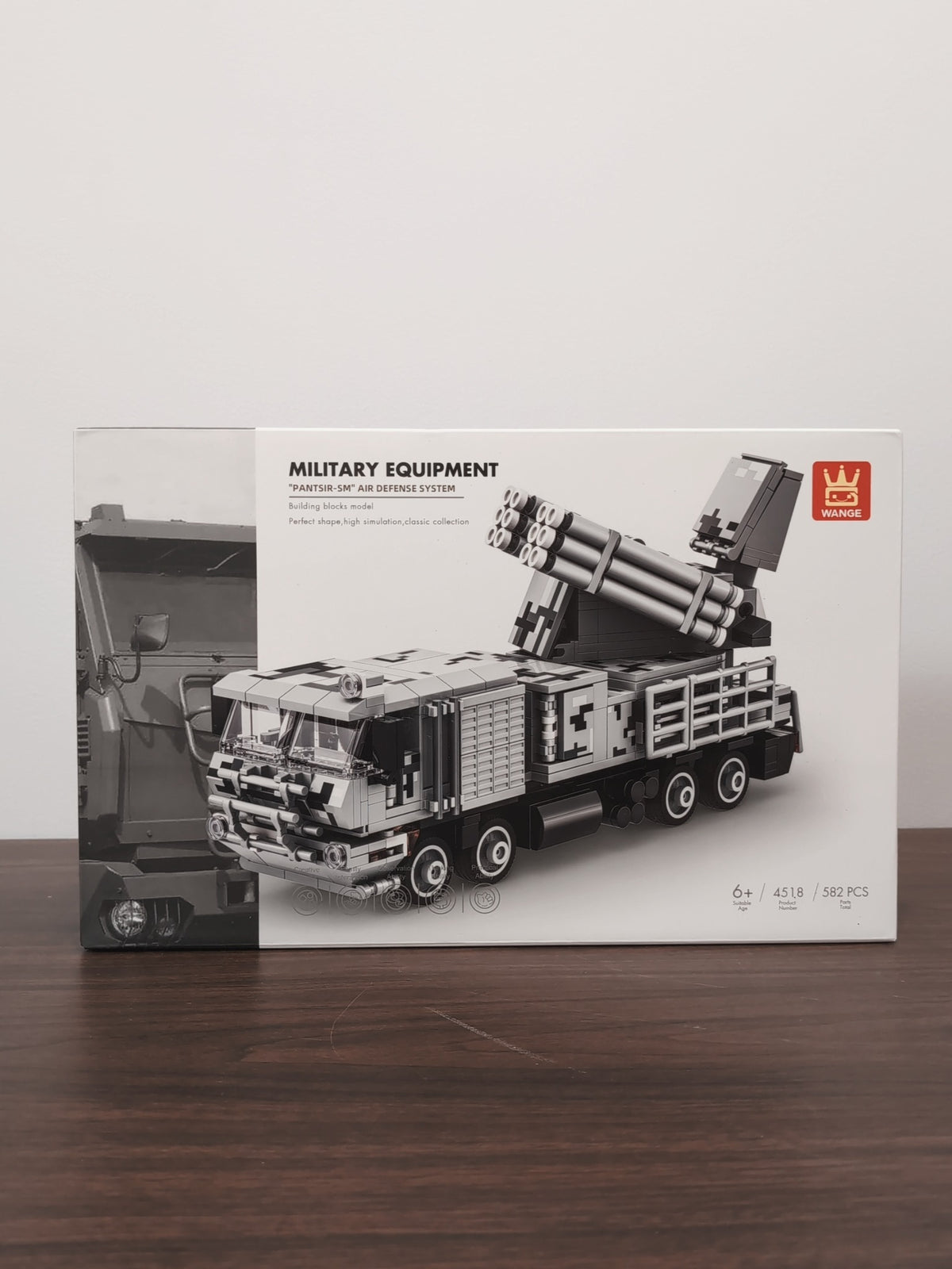 WANGE 4518 Pantsir-SM Air Defense System — original box photo