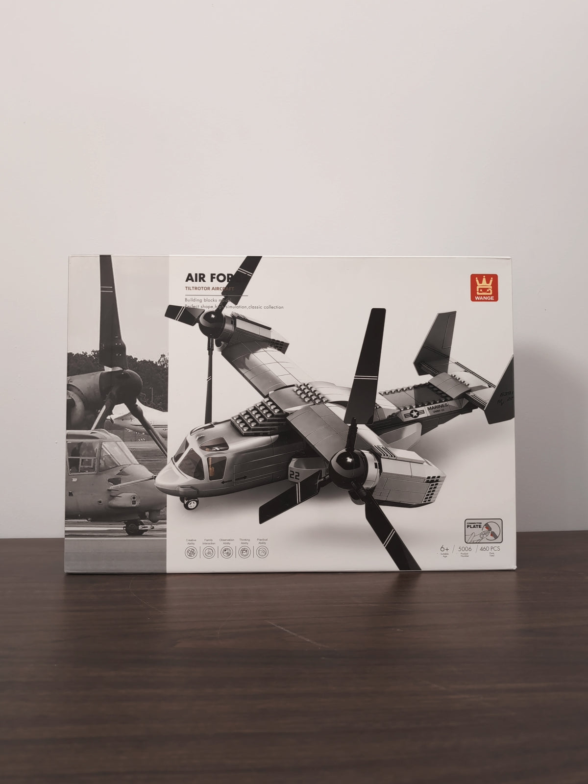 WANGE 5006 Tiltrotor Aircraft — original box photo