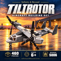 WANGE 5006 Tiltrotor Aircraft — 460 pieces, ages 6+